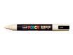 POSCA PC-5M - Marcador - permanente - marfil - tinta pigmentada al agua - 1.8-2.5 mm - medio