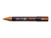 POSCA PC-5M - Marcador - permanente - bronce - tinta pigmentada al agua - 1.8-2.5 mm - medio