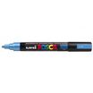 POSCA PC-5M - Marcador - permanente - azul metálico - tinta pigmentada al agua - 1.8-2.5 mm - medio