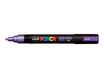 POSCA PC-5M - Marcador - violeta metalizado - tinta pigmentada al agua - 1.8-2.5 mm - medio