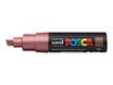 POSCA PC-8K - Marcador - rojo metálico - tinta pigmentada al agua - 8 mm - amplio