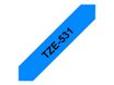 Brother TZe-531 - tipo laminado - 1 cinta(s) - rollo (1,2 cm x 8 m)