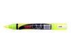 Uni Chalk PWE-5M - Marcador - no permanente - amarillo fluorescente - tinta pigmentada al agua - 1.8-2.5 mm - medio