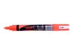Uni Chalk PWE-5M - Marcador - no permanente - naranja fluorescente - tinta pigmentada al agua - 1.8-2.5 mm - medio