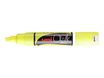 Uni Chalk PWE-8K - Marcador - no permanente - amarillo - tinta de pigmento - 8 mm
