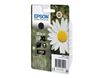 Epson 18XL - 11.5 ml - XL - negro - original - cartucho de tinta - para Expression Home XP-212, 215, 225, 312, 315, 322, 325, 412, 415, 422, 425