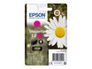 Epson 18XL - 6.6 ml - XL - magenta - original - cartucho de tinta - para Expression Home XP-212, 215, 225, 312, 315, 322, 325, 412, 415, 422, 425