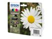 Epson 18XL - Paquete de 4 - XL - negro, amarillo, cián, magenta - original - blíster - cartucho de tinta - para Expression Home XP-212, 215, 225, 312, 315, 322, 325, 412, 415, 422, 425