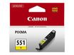 Canon CLI-551Y - 7 ml - amarillo - original - depósito de tinta - para PIXMA iP8750, iX6850, MG5550, MG5650, MG5655, MG6450, MG6650, MG7150, MG7550, MX725, MX925
