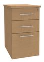 Burocean IDRA - Pedestal - 3 cajones - madera aglomerada - verde haya