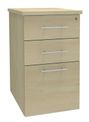 Burocean IDRA - Pedestal - 3 cajones - madera aglomerada - arce