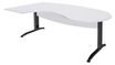 Burocean Idra - Escritorio - blanco perla - antracita base