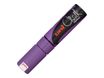 Uni Chalk PWE-8K - Marcador - no permanente - violeta - tinta pigmentada al agua - 8 mm - grande