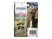 Epson 24 - 5.1 ml - magenta claro - original - cartucho de tinta - para Expression Photo XP-55, 750, 760, 850, 860, 950, 960, 970; Expression Premium XP-750, 850