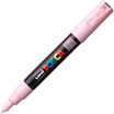 POSCA PC-1MC - Marcador - permanente - rosa claro - tinta pigmentada al agua - 0.7-1 mm - extrafino