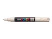 POSCA PC-1MC - Marcador - permanente - beige - tinta pigmentada al agua - 0.7-1 mm - extrafino