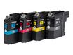 Brother LC123 - Paquete de 4 - negro, amarillo, cián, magenta - original - blíster - cartucho de tinta - para Brother DCP-J100, J105, J132, J152, J552, J752, MFC-J245, J470, J650, J6520, J6720, J6920