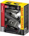 Maped Advanced - Juego de accesorios de escritorio - 25 hojas - 24/6, 26/6 - metal - marrón topo