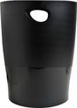 Exacompta ECOBIN Classic - Cesto de basura - 15 L - asas - polipropileno (PP) - negro eco