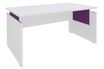 Simmob INEO - Escritorio - rectangular - perla blanca - blanco base