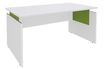 Simmob INEO - Escritorio - rectangular - perla blanca - blanco base