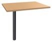 Burocean - Componente de escritorio - rectangular - verde haya - antracita base