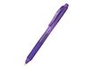 Pentel EnerGel X - Bolígrafo  - violeta - tinta de gel - 0.7 mm - medio - retractil