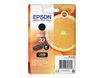 Epson 33 - 6.4 ml - negro - original - blíster - cartucho de tinta - para Expression Home XP-635, 830; Expression Premium XP-530, 540, 630, 635, 640, 645, 830, 900