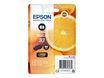 Epson 33 - 4.5 ml - Photo Negro - original - blíster - cartucho de tinta - para Expression Home XP-635, 830; Expression Premium XP-530, 540, 630, 635, 640, 645, 830, 900
