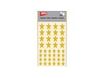 APLI kids - Adhesivo de decoración - estrella - 3 hojas - oro - permanente