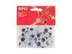 APLI kids - Decoración - círculo - negro (paquete de 75)