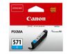 Canon CLI-571C - 7 ml - cián - original - depósito de tinta - para PIXMA TS5051, TS5053, TS5055, TS6050, TS6051, TS6052, TS8051, TS8052, TS9050, TS9055
