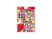 APLI kids - Adhesivo de decoración - círculo, cuadrado, triangular - 6 hojas - multicolor - no permanente