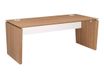 Gautier office XENON - Mesa - rectangular - Italian wild cherry wood - Italian wild cherry wood base