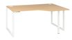 Gautier office Sunday - Mesa - rectangular curvado (derecha) - roble