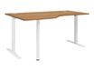 Gautier office YES! - Mesa - rectangular curvado (izquierda) - Italian wild cherry wood