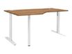 Gautier office YES! - Mesa - rectangular curvado (izquierda) - blanco