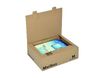 Caja postal  - 32,5 cm x 24 cm x 10,5 cm - kraft - Logistipack