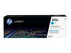 HP 410X - Alto rendimiento - cián - original - LaserJet - cartucho de tóner (CF411X) - para Color LaserJet Pro M452, MFP M377, MFP M477
