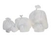 Promosac Médiprotec - Bolsa de basura - polietileno de alta densidad (HDPE) - blanco - paquete de 50