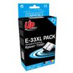UPrint E-33XL - Paquete de 5 - negro, amarillo, cián, magenta, Photo Negro - compatible - refabricado - cartucho de tinta (alternativa para: Epson T3357) - para Epson Expression Home XP-830; Expression Premium XP-530, 540, 630, 635, 640, 645, 830, 900