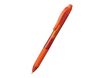 Pentel EnerGel X - Bolígrafo  - naranja - tinta de gel - 0.7 mm - retractil