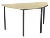 Burocean MODULAIRES - Mesa - media luna - arce - antracita base