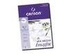 CANSON Imagine - Almohadilla con pegamento - A3 - 50 hojas - blanco