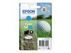 Epson 34XL - 10.8 ml - XL - cián - original - cartucho de tinta - para WorkForce Pro WF-3720, WF-3720DWF, WF-3725DWF