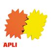 APLI kids - Forma artesanal - flash - 24 x 32 cm - surtido - cartón (paquete de 25)