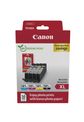 Canon CLI-581XL C/M/Y/BK Photo Value Pack - Paquete de 4 - 8.3 ml - Alto rendimiento - negro, amarillo, cián, magenta - original - kit de tanque de tinta / papel - para PIXMA TS6251, TS6350, TS6351, TS705, TS8252, TS8350, TS8351, TS8352, TS9550, TS9551