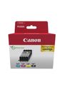 Canon CLI-581 BK/C/M/Y Multi Pack - Paquete de 4 - 5.6 ml - negro, amarillo, cián, magenta - original - blíster - depósito de tinta - para PIXMA TS6251, TS6350, TS6351, TS705, TS8251, TS8252, TS8350, TS8352, TS9550, TS9551
