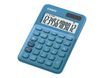 Casio MS-20UC - Calculadora de sobremesa - 12 dígitos - panel solar, batería - azul