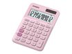 Casio MS-20UC - Calculadora de sobremesa - 12 dígitos - panel solar, batería - rosa